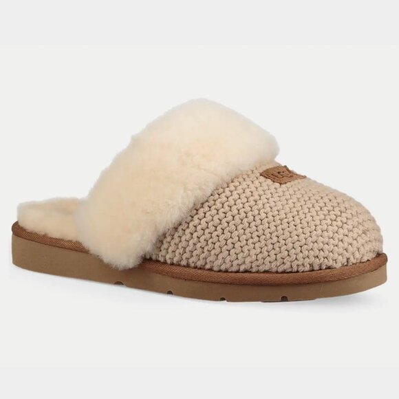 UGG Shoes - UGG Slippers Womens 9 Cozy Knit Tan